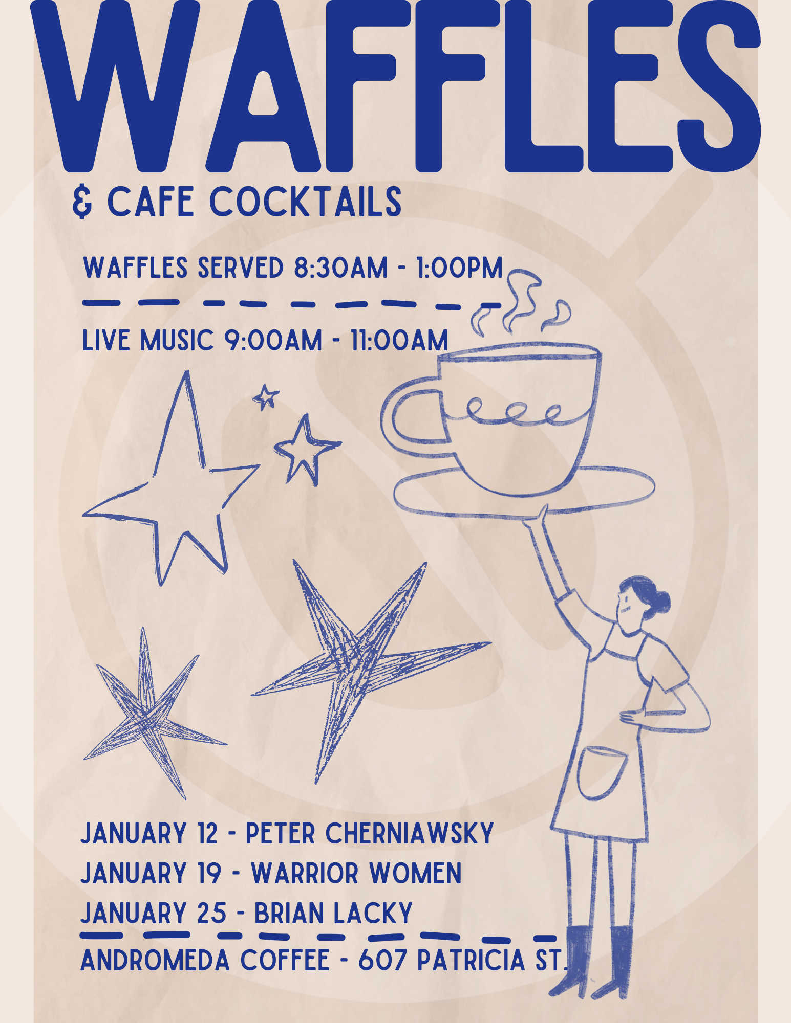 Waffle Wonderland & Cafe Cocktails